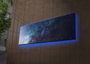 Wallity Lienzo Decorativo Iluminado con LEDs 3090NASA-012 Multicolor 30 x 90 cm